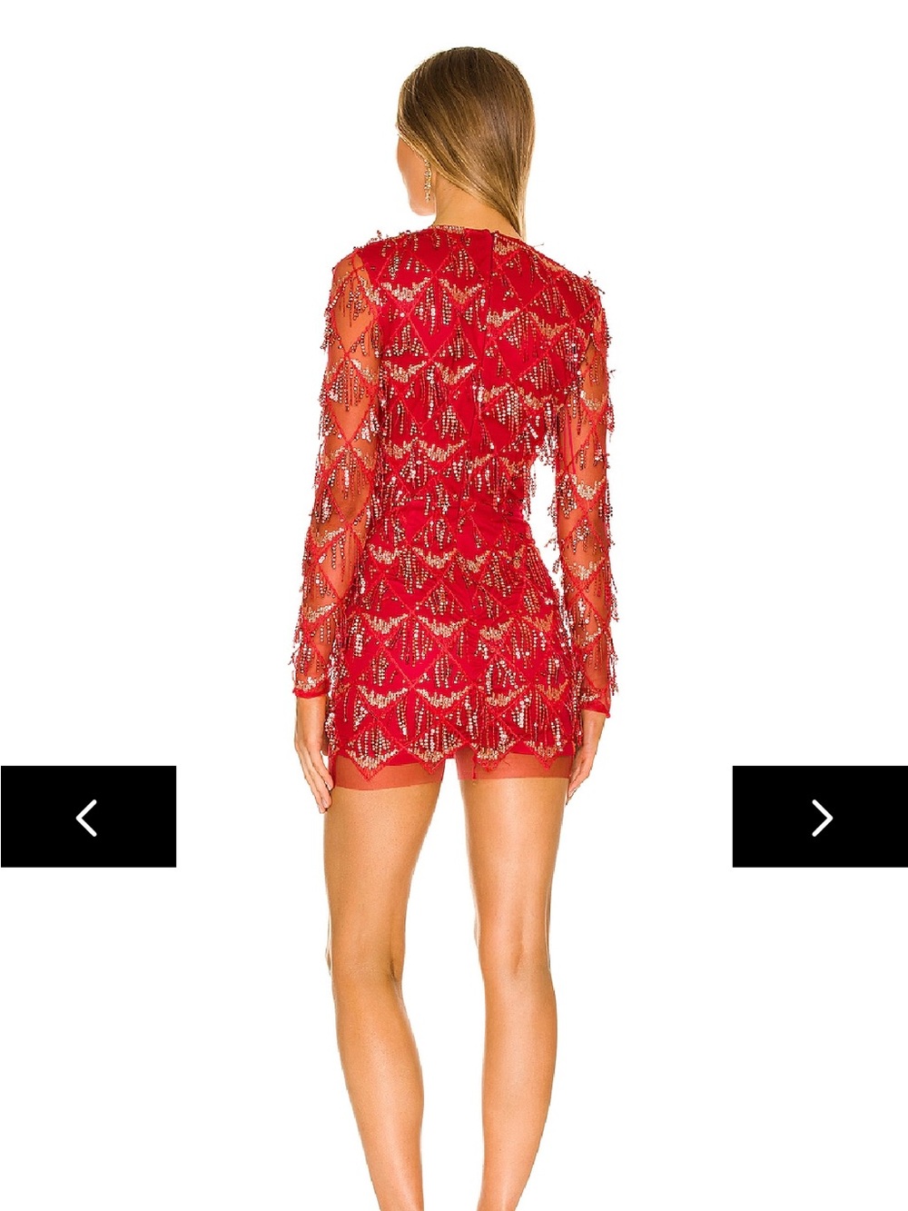 Superdown Red Mini Dress - Picture 3 of 6